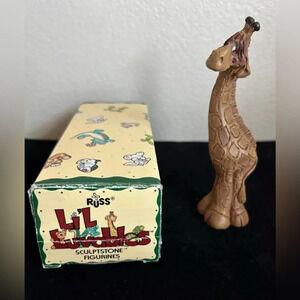 Vintage kathleen kelly critter factory RUSS Li’l Luvables Giraffe‎ Figurine